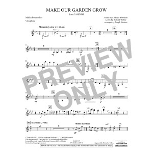 Make Our Garden Grow (from Candide) - Mallet Percussion